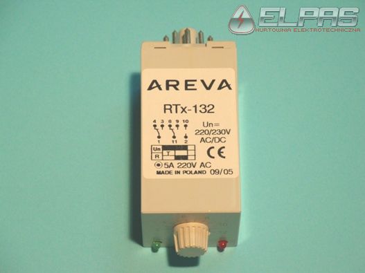 Przekanik Rtx 132 220/230V AC/DC  1-12min