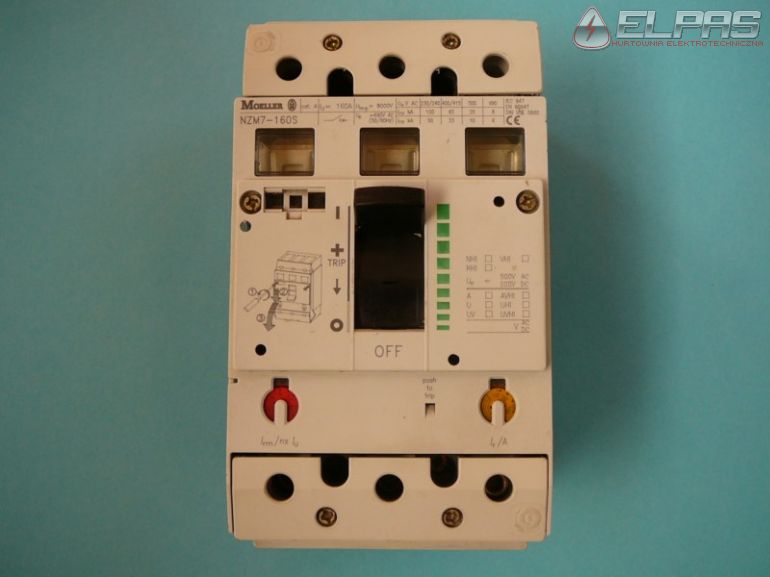 Wycznik NZM7-160S 160A