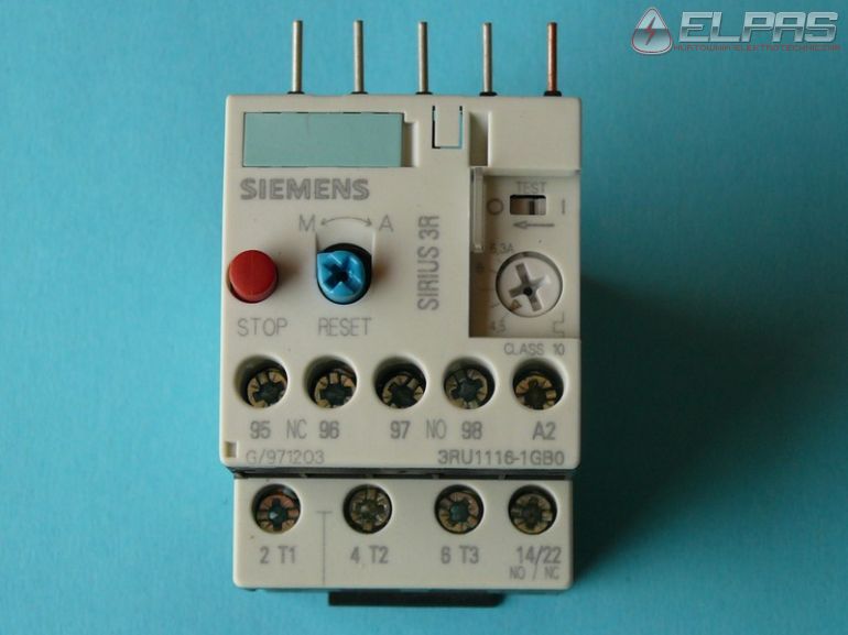 Przekaźnik 3RU1116-1GB0 4,5-6,3A