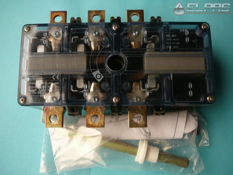 Wyłącznik switch HL201 250A 910-121-083