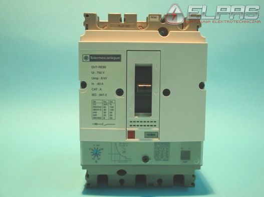 Wyłącznik GV7 RE80 48-80A