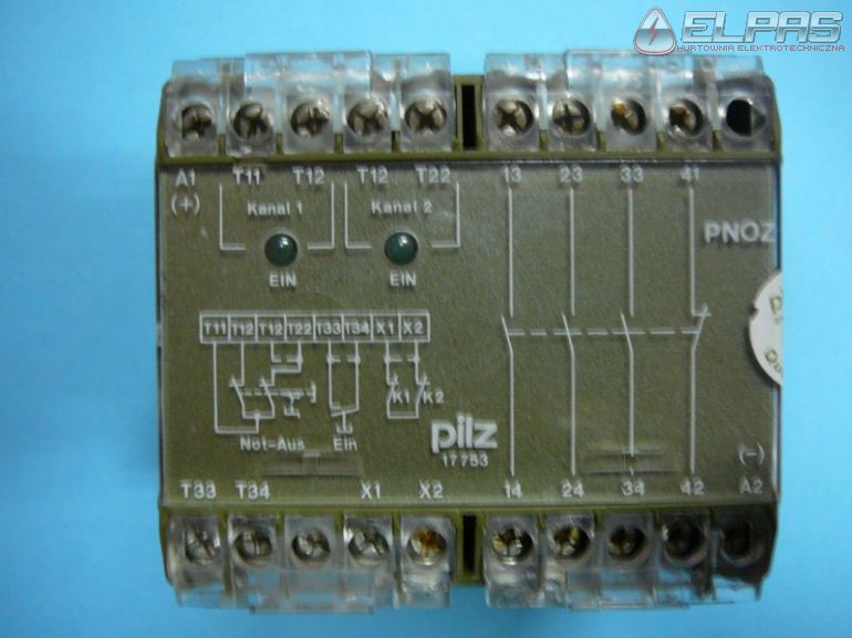 Przekaźnik PILZ PNOZ 24VDC 3S 1O 474695
