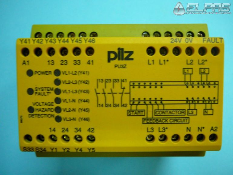 Przekaźnik PILZ PU3Z/UB 120VAC/UM 110-600VAC 775500