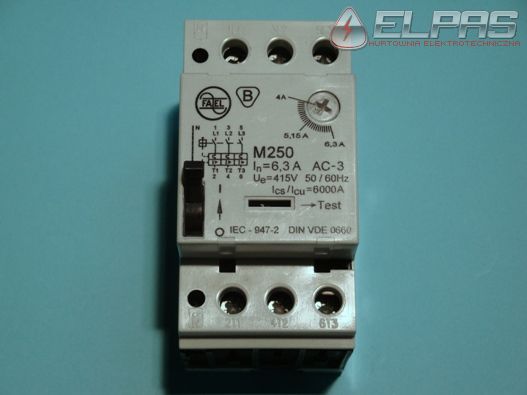 Wyłącznik M250 4-6,3