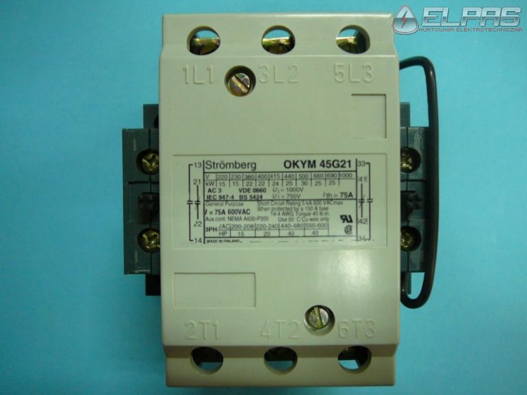 Stycznik OKYM 45G21 220V DC