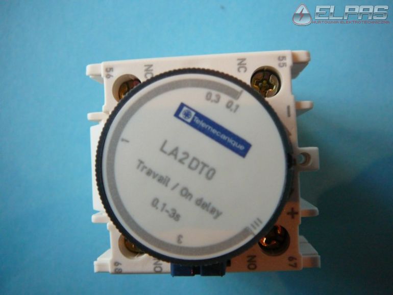 Przekażnik czasowy Telemecanique LA2 DT0 0,1-3Ss