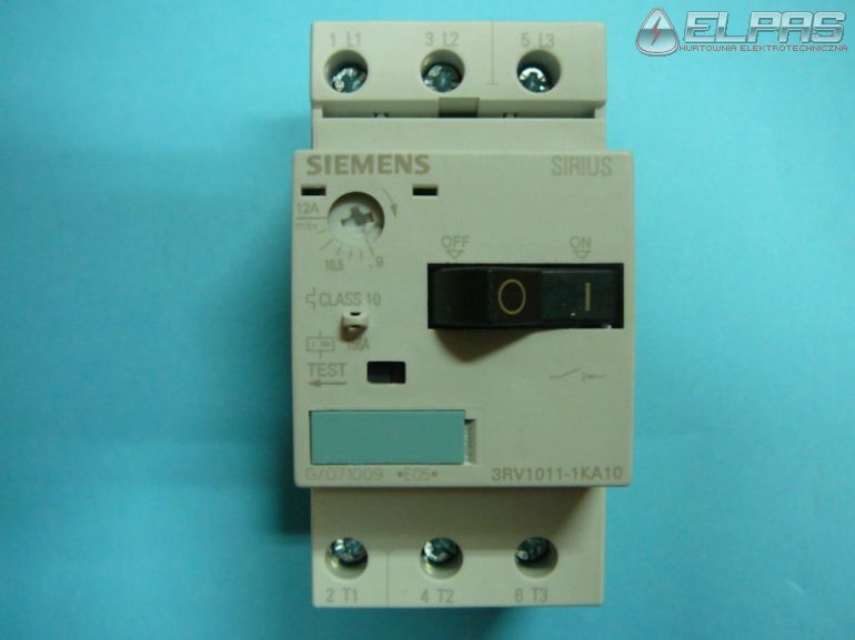 Wyłącznik 3RV1011-KA10 9-12A