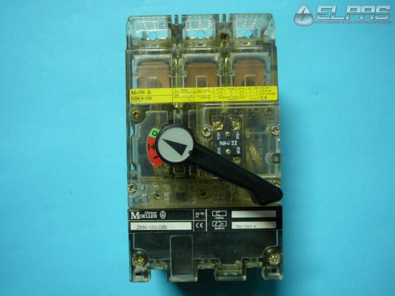 Wyłącznik NZM 6-125 ZM6-125-OBI