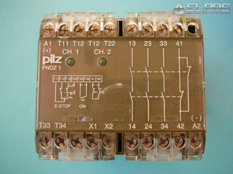 Przekaźnik PILZ PNOZ1 24VDC 3S/1O