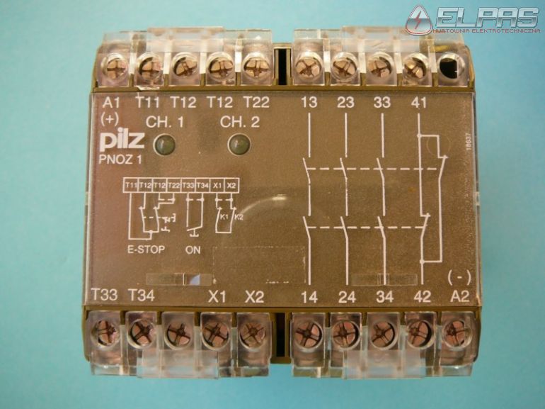 Przekanik PILZ PNOZ1 24VDC 3S/1O