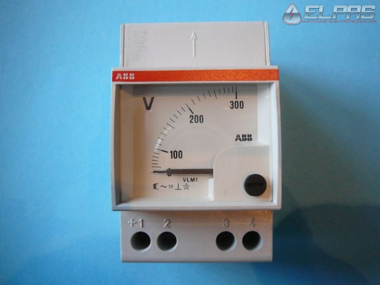 Woltomierz analogowy ABB VLM1 300V