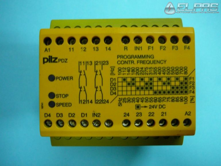 Przekanik PILZ PDZ 24VDC 2S/2O 774400