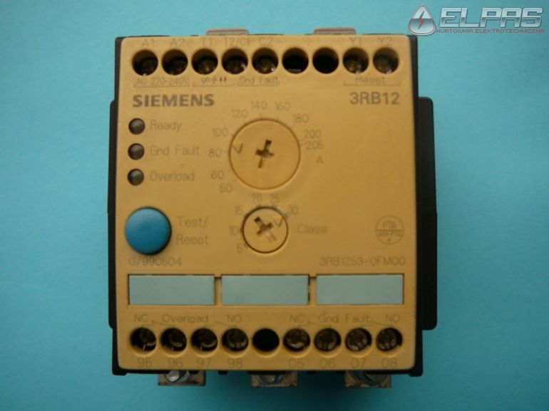 Przekaźnik 3RB1253-0FM00 50-205A
