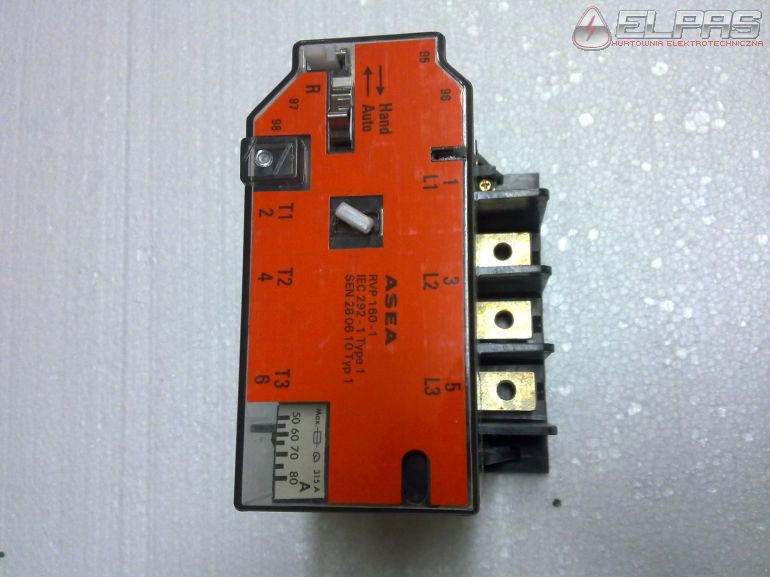 Przekaźnik ASEA RUP 160-1 50-80A