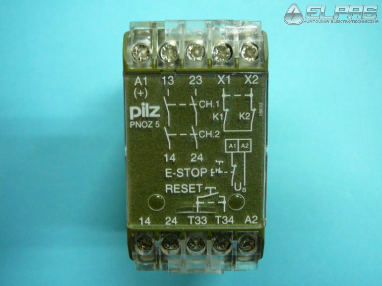 Przekaźnik PILZ PNOZ 5 24VDC 2S 474590