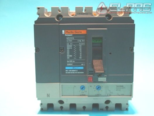 Wyłącznik NS 250L TM250D 4P