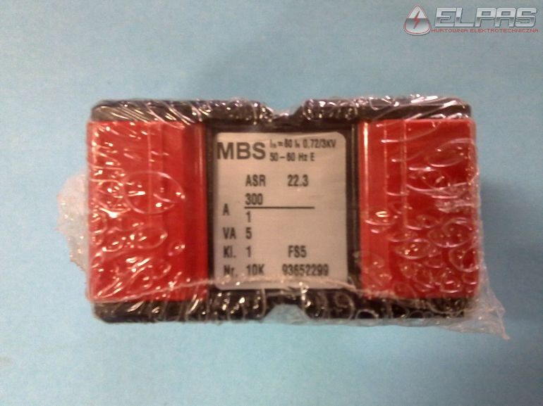 Przekładnik ABB MBS 300/1 Kl.1