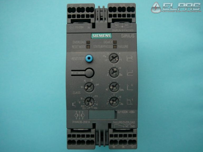Softstart 3RW4036-2BB14 22KW 45A 400V
