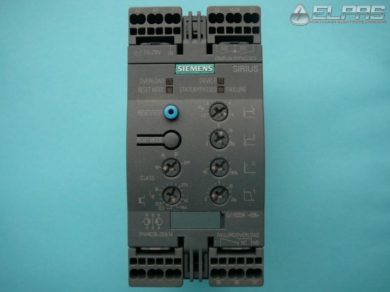 Softstart 3RW4036-2BB14 22KW 45A 400V 