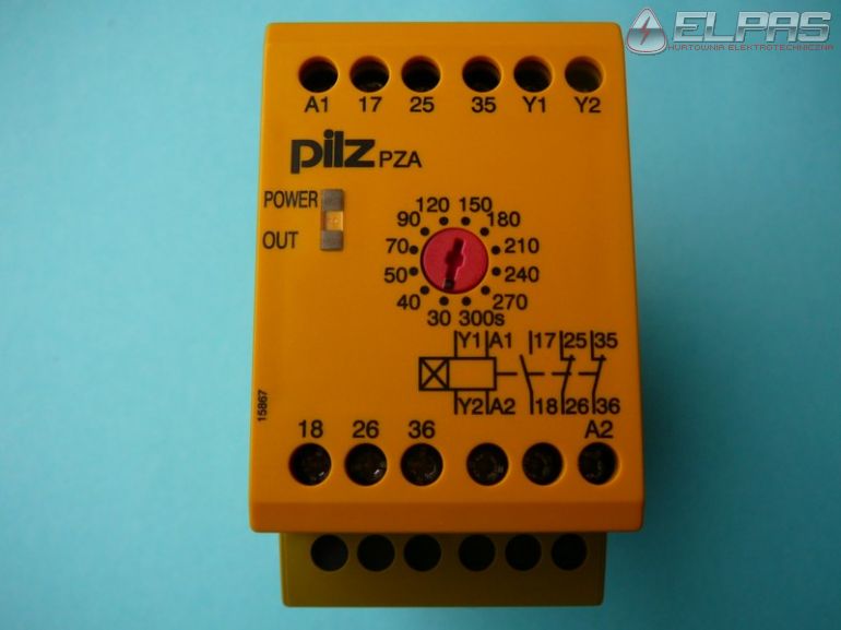 Przekaźnik PILZ PZA 300/24VDC 1n/o 2n/c 774029